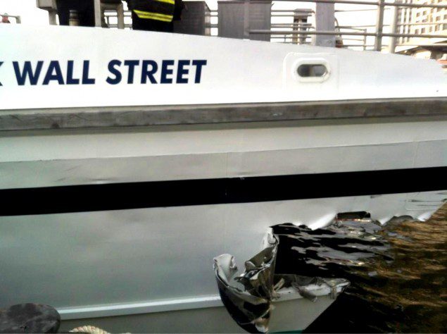 wall street ferry allision ferry