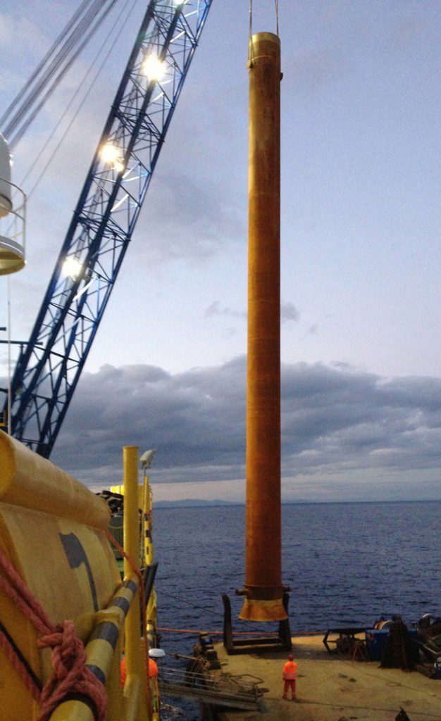 costa concordia conductor pipe.