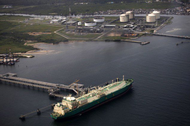 nigeria lng terminal shell
